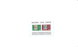 NABRA 1965 Expo national philatélie  10 pièces non oblitérés