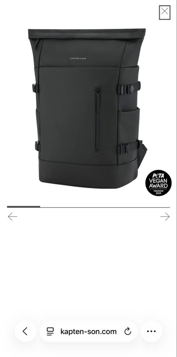 Kapten & Son Rucksäcke: Kapten & Son Rucksack Helsinki Pro schwarz – Gebraucht aus Dietikon von schultealina__ 5