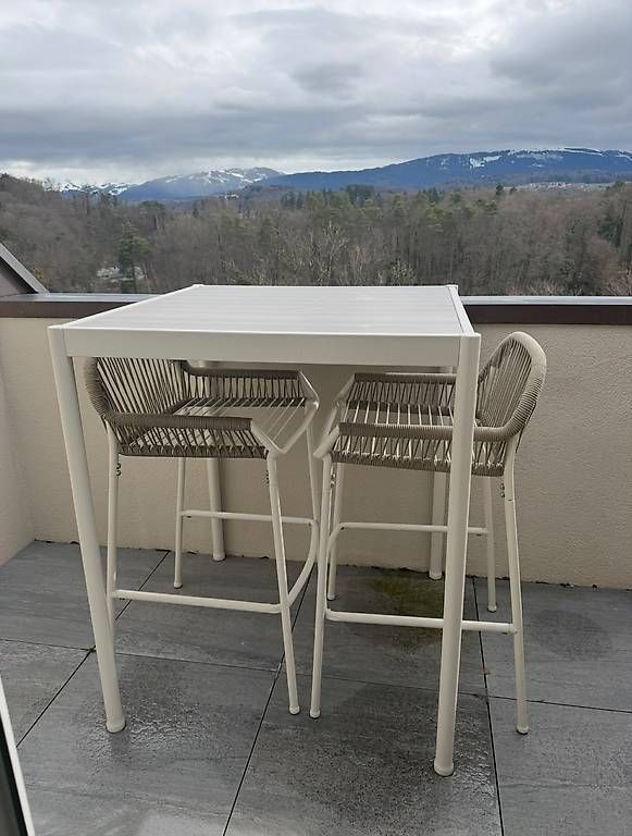 Tischset: Table et chaises d'extérieur  – Gebraucht aus Villars-sur-Glâne von oce_n7d7