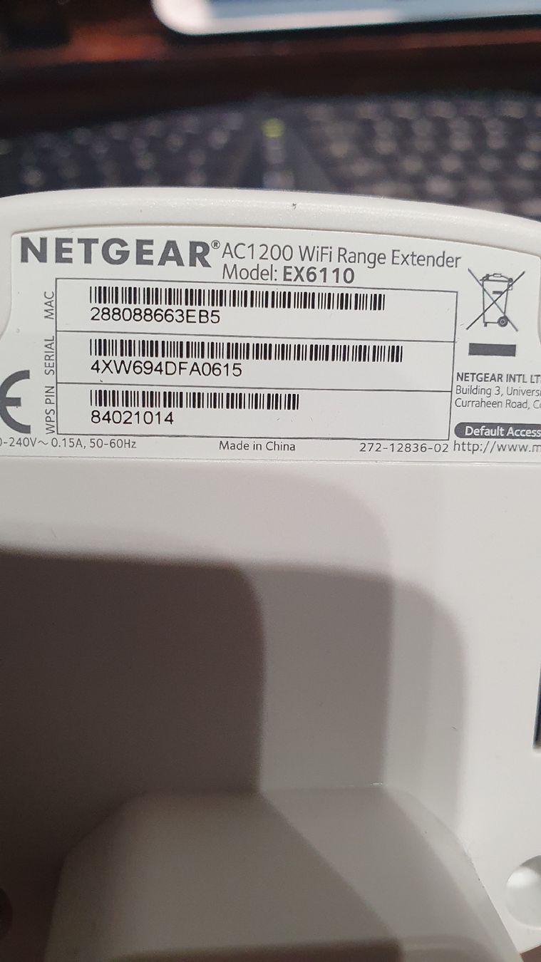 Netgear Wlan: netgear range extender ex 6110 – Gebraucht aus tägerwilen von dachbodenfinder 1