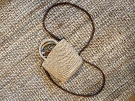 IBELIV Mini Korbtasche / Raffia Bag