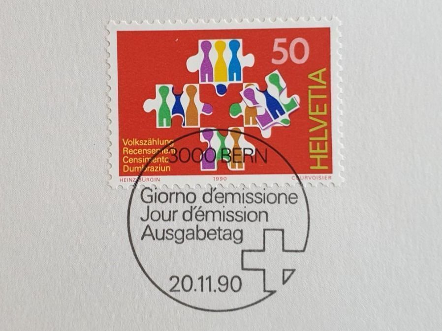Alle Briefmarken: (443) «Volkszählung» – Gebraucht aus Schwarzhäusern von Inot3 1