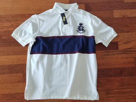 neues Ralph Lauren Polo, weiss, Grösse L