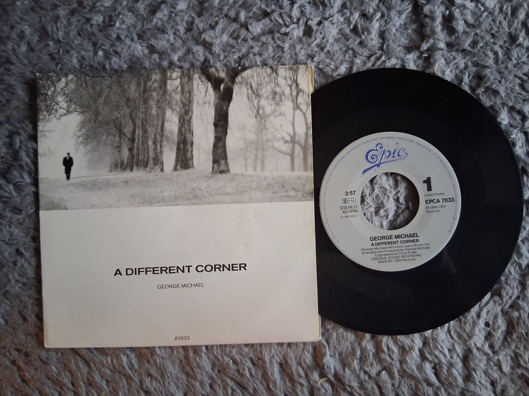 Dischi in vinile: GEORGE MICHAEL     A DIFFERENT CORNER   7 VINYL SINGLE – Usato da Wetzikon ZH venduto da Ramones01