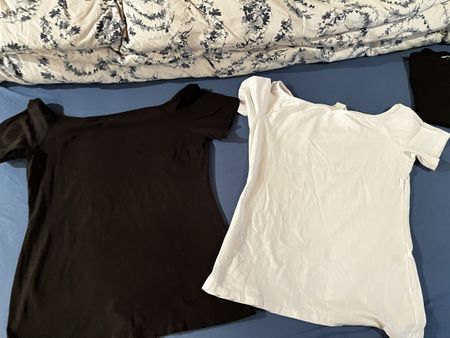 7 x Basic Shirts H&M lang/kurz L (M)