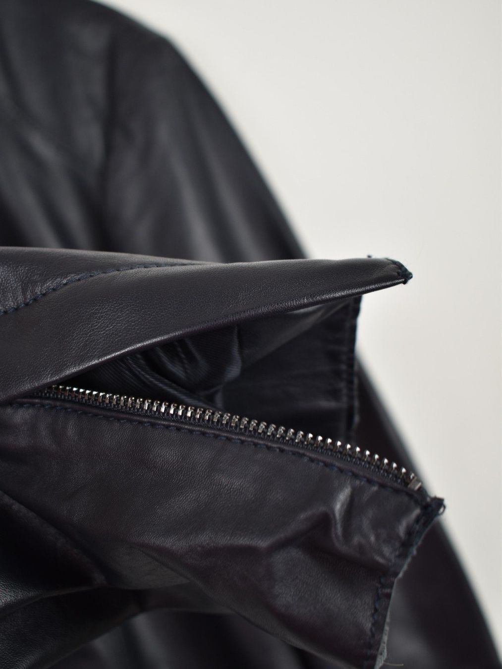 Max Mara Giacche: Max & Co Lederjacke, dunkelblau, Gr.38 – Usato da Nürensdorf venduto da 2ND_STORY 6