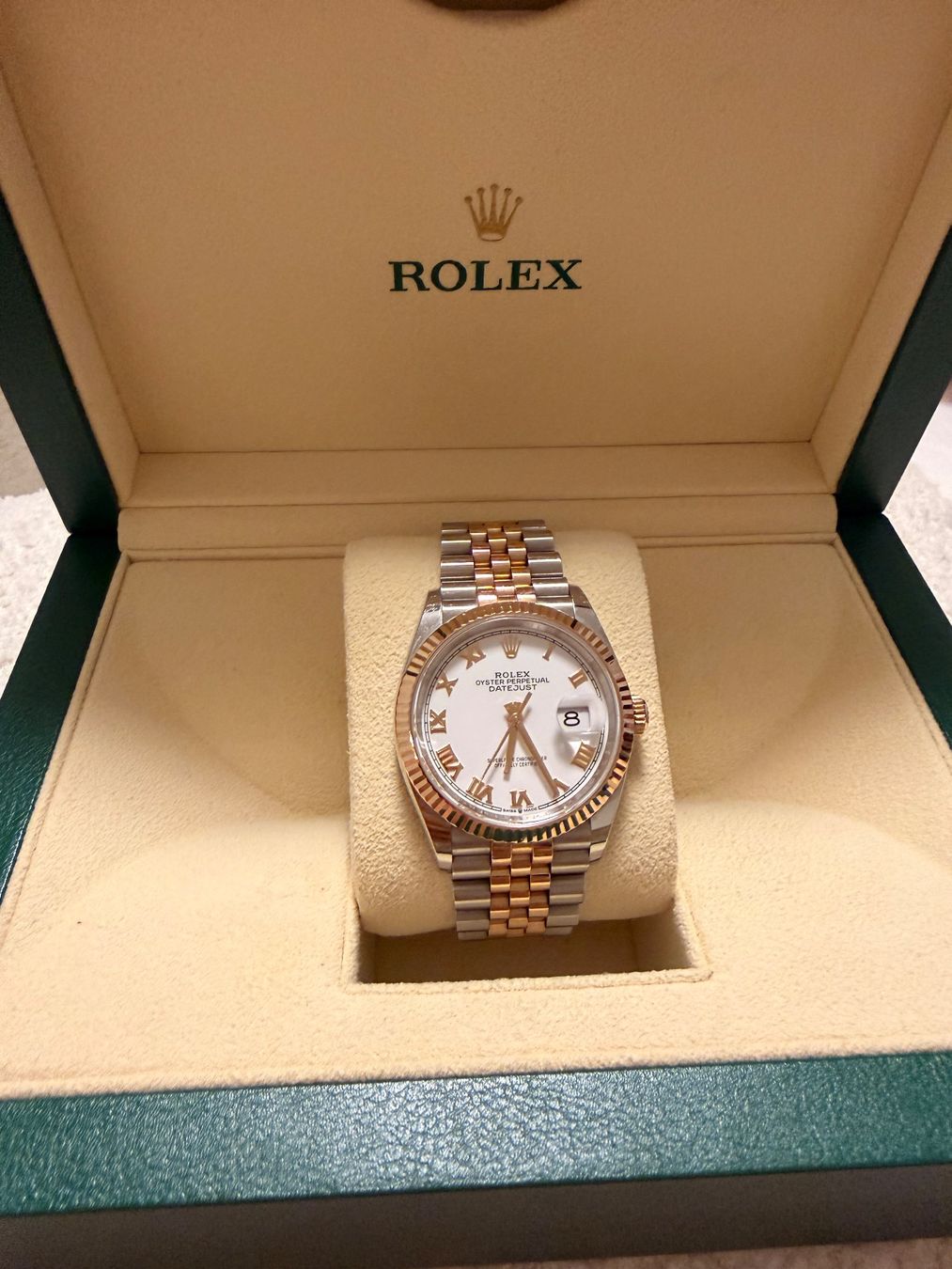 Rolex Orologi: Rolex Datejust Box & Papiere vorhanden – Nuovo (secondo la descrizione) da Thalwil venduto da Endrra
