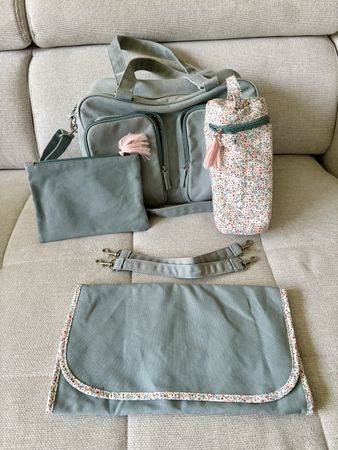 Wickeltasche Vertbaudet FAMILY – blau