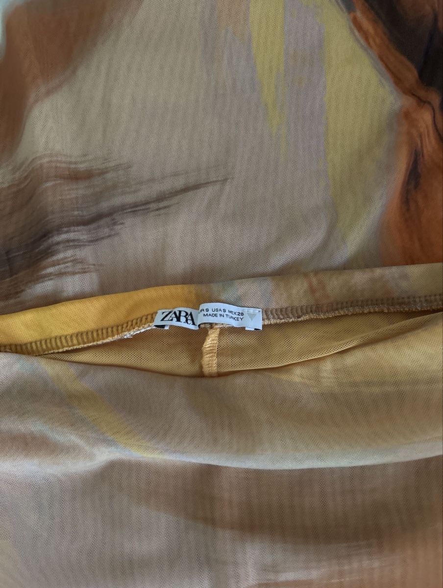 Zara Gonne: Zara Maxirock mit Print, Grösse S – Usato da Romanshorn venduto da Apicel 3