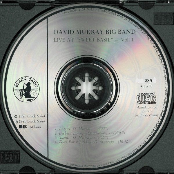 CD: Live - David Murray, Craig Harris, Bob Stewart,Billy Higgins – Usato da Unterbäch VS venduto da cond 3