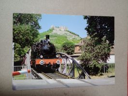 Eisenbahn Deutschland MECF Dampf Lok hist. Zug Rebenbummler
