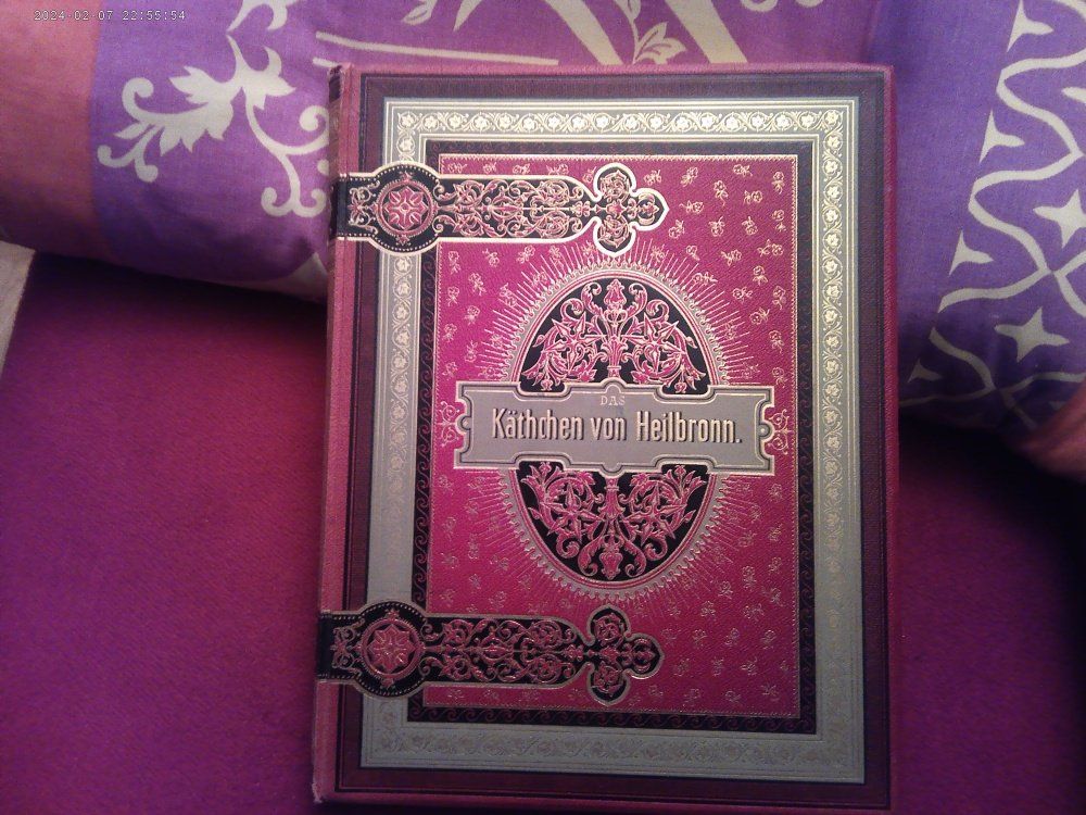 Das Käthchen von Heilbronn illustrierte Ausgabe antik 1890 (Gebraucht