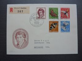 1955 FDC Pro Juventute,  Fr. 10.--
