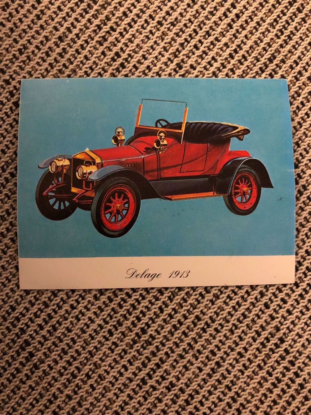 Aufkleber: Delage 1913 Abziehbild / Sticker – Gebraucht aus Winterthur von cheerio97 2