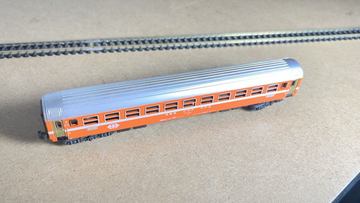 Trix Modellini di ferrovie: Minitrix 3067 SBB Liegewagen 2. Klasse Spur N – Nuovo (secondo la descrizione) da Windlach venduto da Kelebra 4
