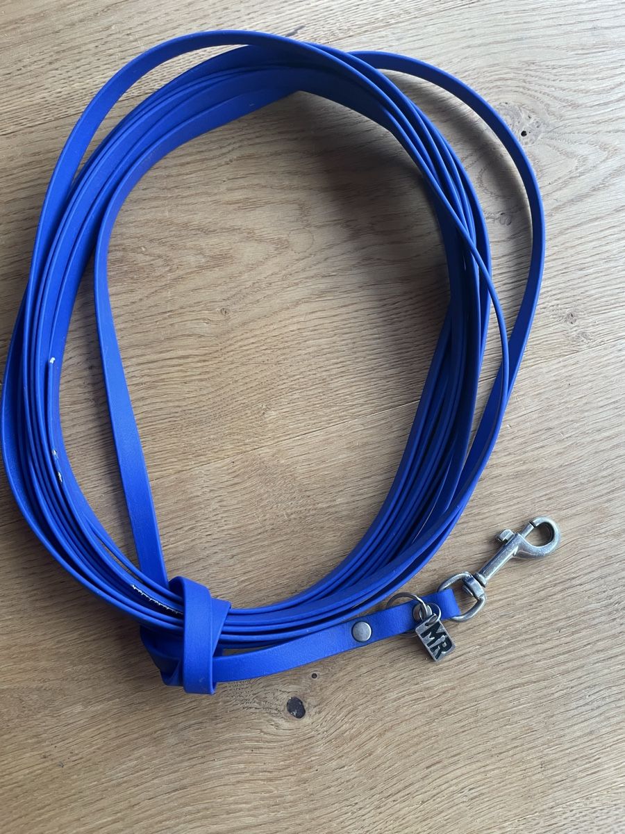 Guinzagli & Collari: Biothane Schleppleine blau, 7.5m – Usato da Winterthur venduto da sarah_roder