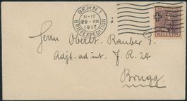 1917 - Pro Juventute - Brief - EF