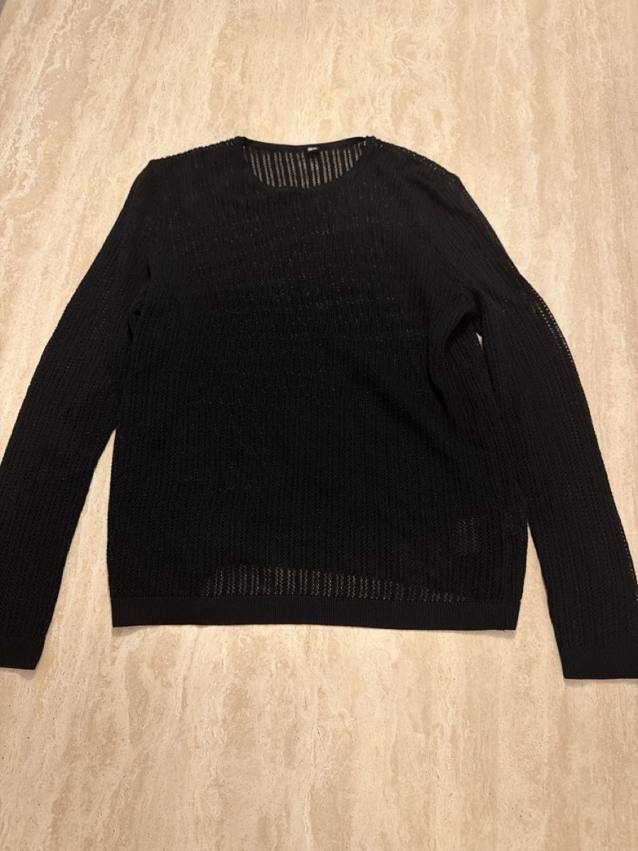 Uniqlo Maglioni & Felpe: UNIQLO Strickpullover – Schwarz | Grösse L  – Nuovo (secondo la descrizione) da Effretikon venduto da MaisonNade