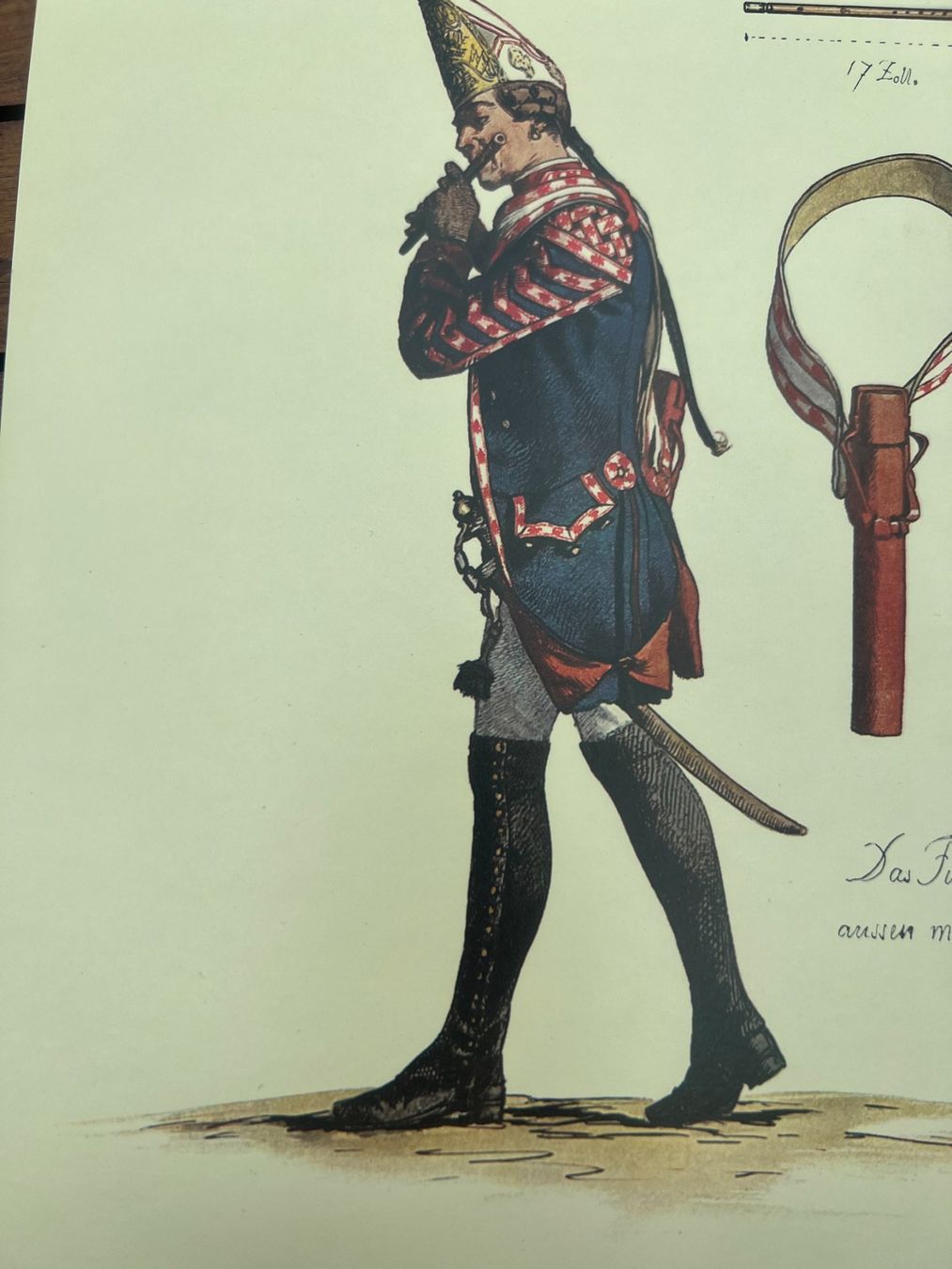 Incisioni: Grenadier, Regiment Meyerinck, Gravure Ancienne Rare! – Usato da Savigny venduto da dor_5v9q 6