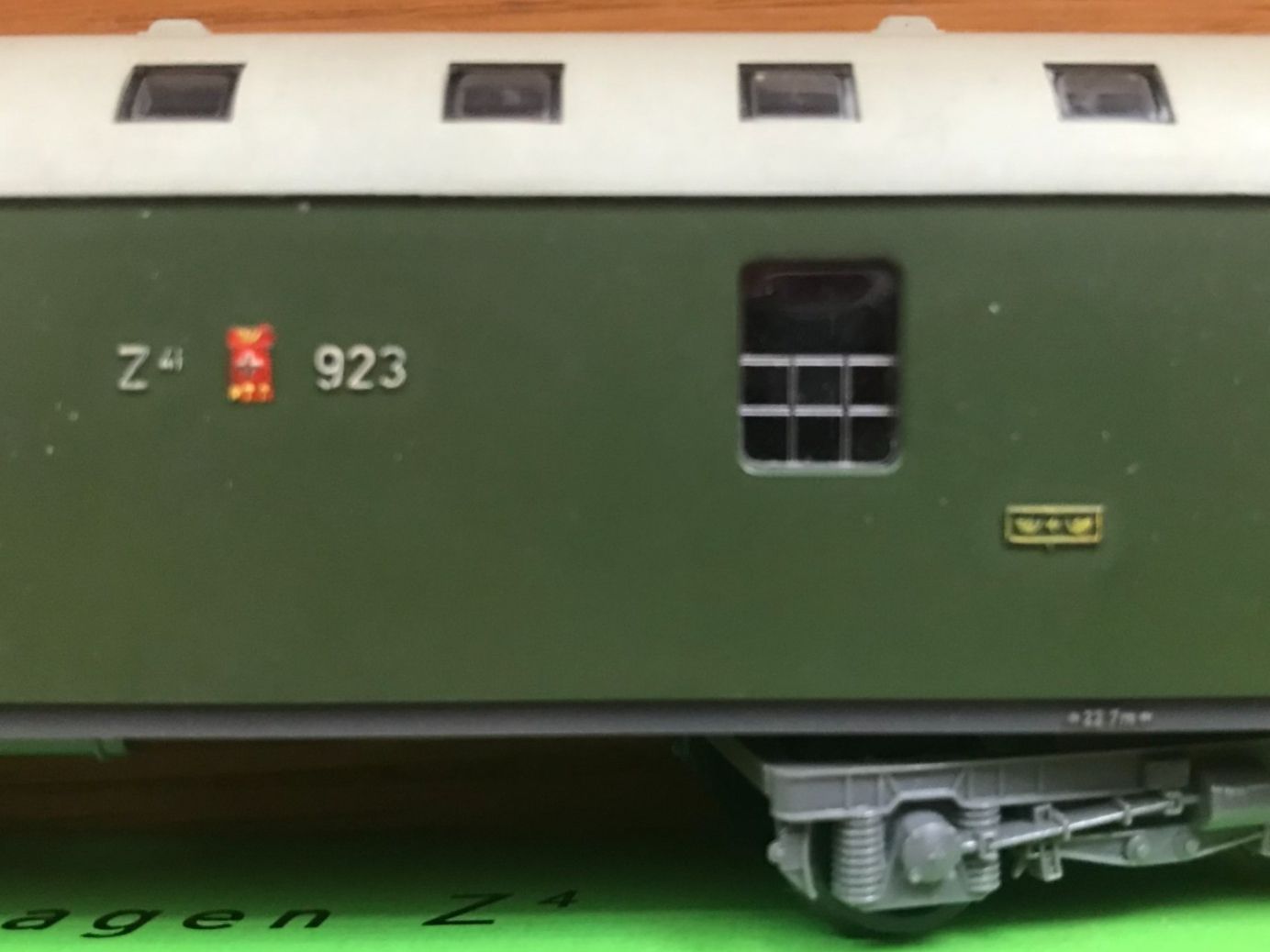 Kleinbahn Modellini di ferrovie: Kleinbahn SBB Postwagen Z4 – Usato da Luzern venduto da mey_s13 1