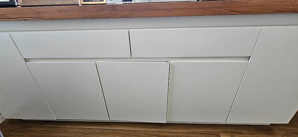 Cassettiere: Sideboard mit Eichen-Abdeckung, 2 Schubladen & 4 Türen – Usato da Wauwil venduto da kra_z82r 2