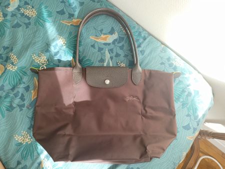 Sac Longchamp Marron Le Pliage Green Taille L