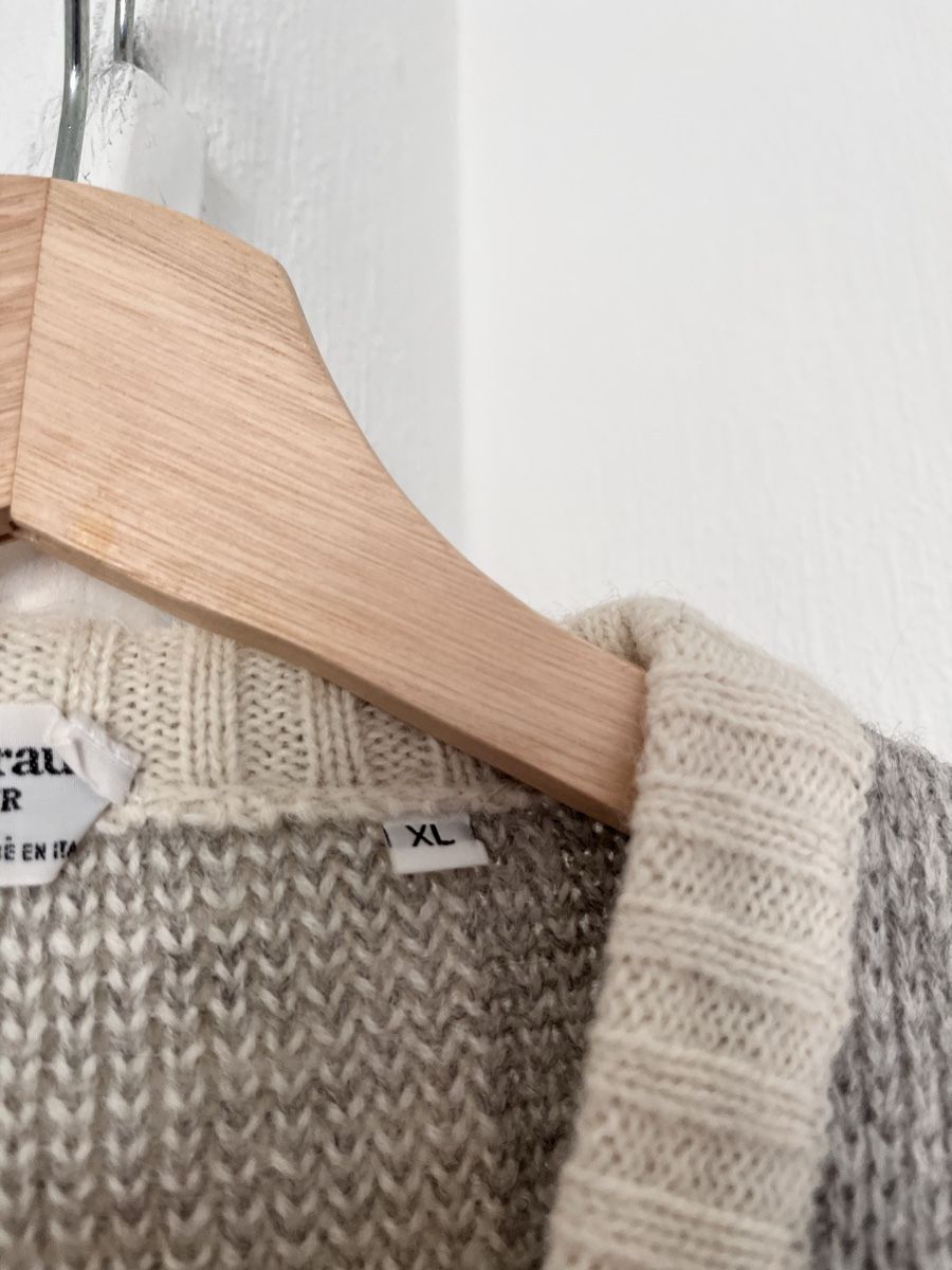 Pullover & Sweatshirts: Louis Ferraud Pullover V-Neck XL Patterned Wool Blend – Gebraucht aus Lausanne von Danash 3