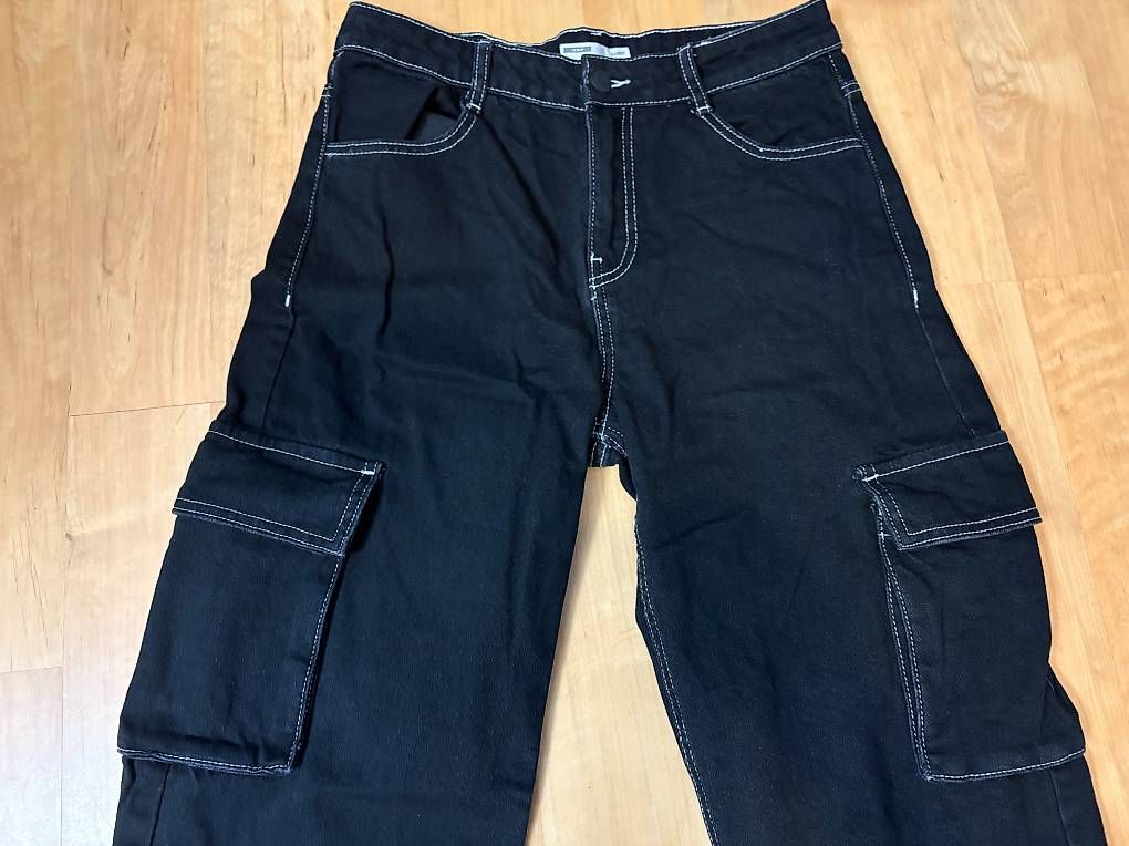 Pantalons: Schwarze Cargo-Hose Gr. 38 – Neuf (Voir description) à Willisau par ani_gtk8 1