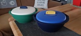 Tupperware 2 Schüssel, blau, grün  neuwertig