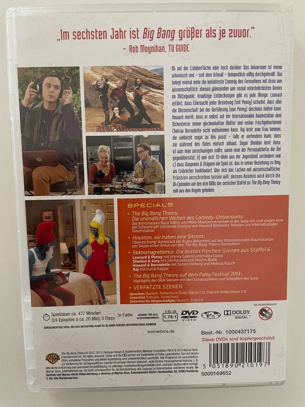 Tutti i DVDs: The Big Bang Theory – Usato da Riehen venduto da M.S.DVD 2
