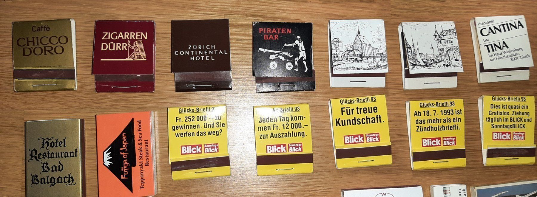 Feuerzeuge: Streichholzschachteln – Gebraucht aus Zürich von Sonnebluemeli 4