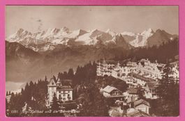 Rigi Kaltbad gel 1915 und die Berner Alpen