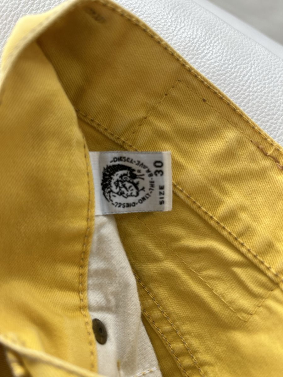 Diesel Jeans: Diesel Basic Jeans Yellow Denim Size 30 Regular Fit – Neu (gemäss Beschreibung) aus Saland von ele_vc96 6