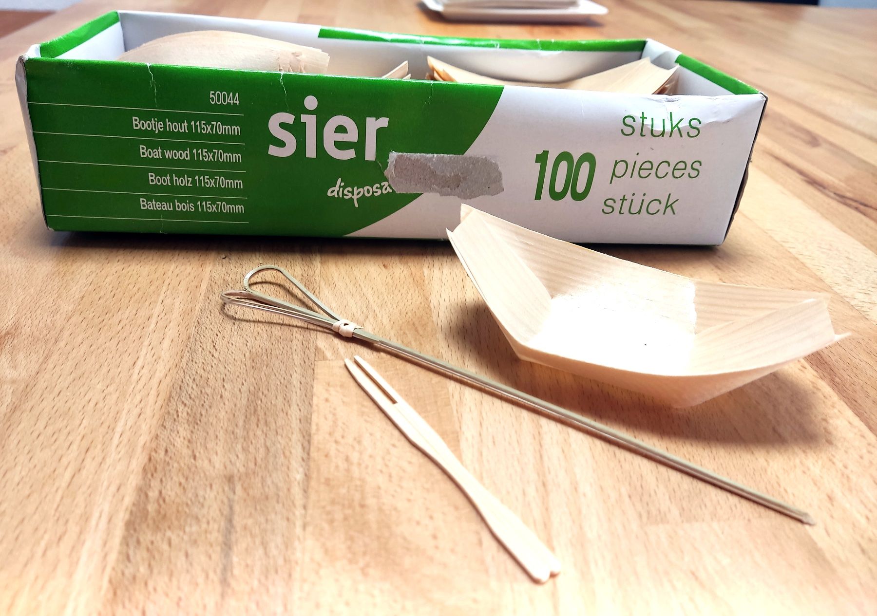 Assiettes: sier Bootholz Apero Dekoration Teller – Neuf avec emballage d'origine à Biel/Bienne par AnikaNah
