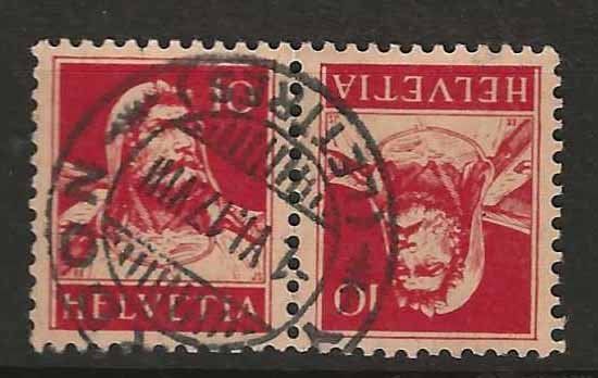 Alle Briefmarken: CHK08 - Tête-bêche K08 obl. – Gebraucht aus Trélex von Phil_Albert