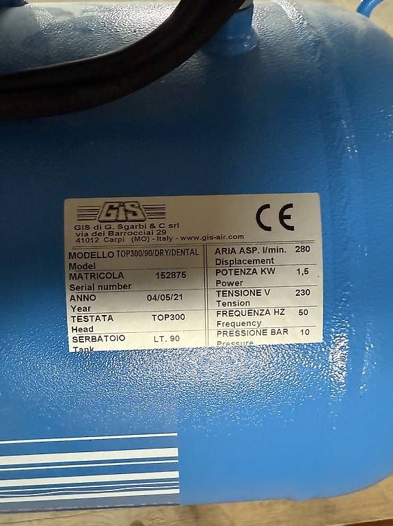 Kompressoren: Kompressor GIS Top 300/90 Dry Dental – Gebraucht aus Burgdorf von dkwhummel 6