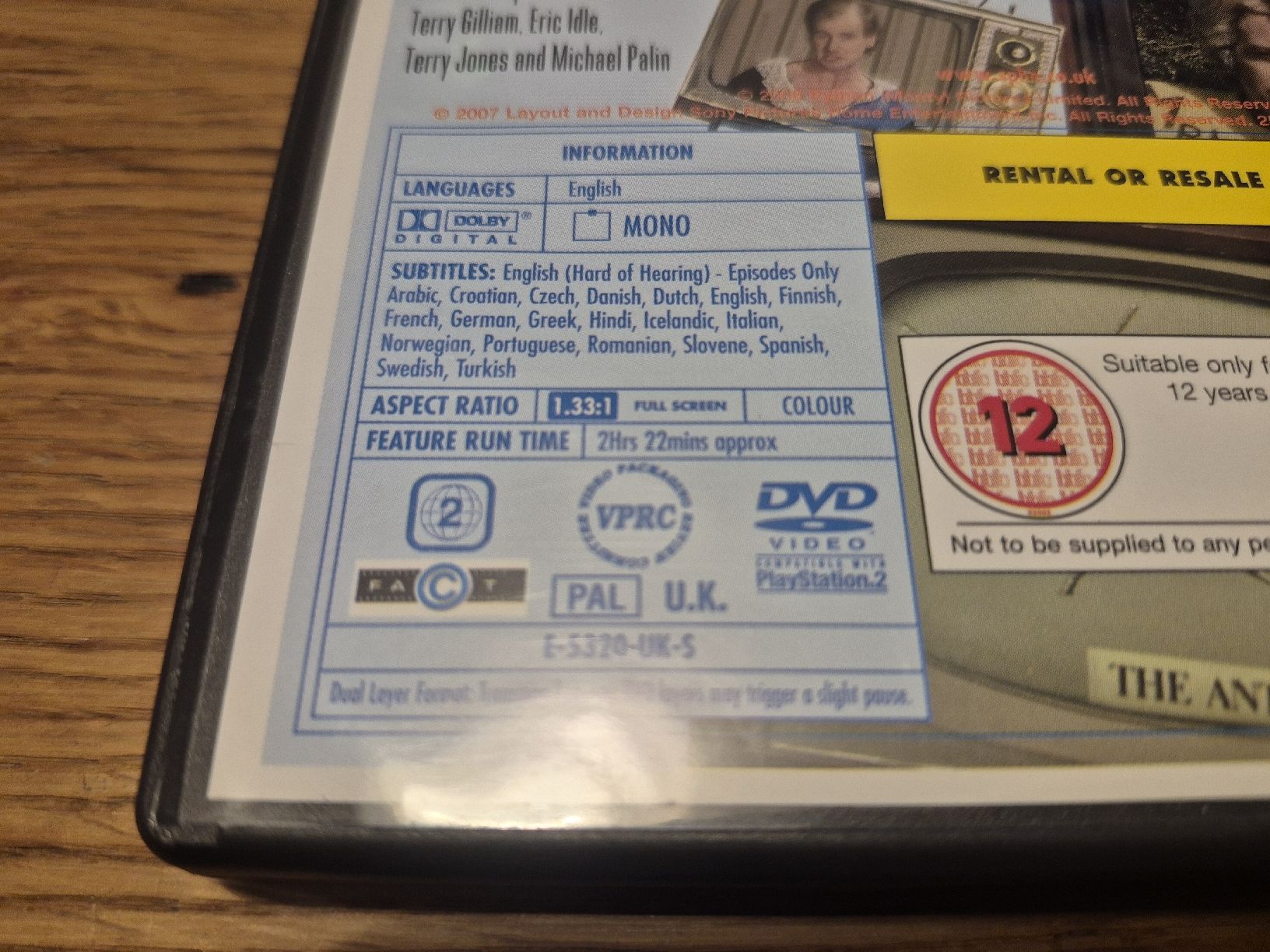 Tutti i DVDs: Monty Python's Flying Circus - Staffel 4 DVD - Kult! English – Usato da Oberembrach venduto da giu_7ksd 2