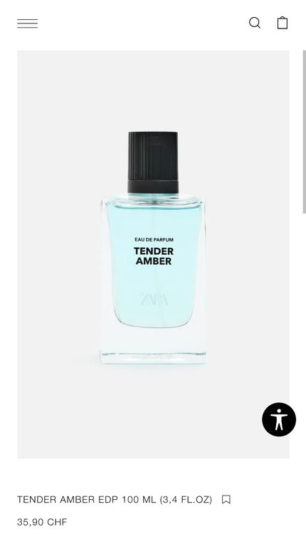 Zara Parfum 100ml (ERBA PURA DUPE) (D'occasion) à Oensingen pour