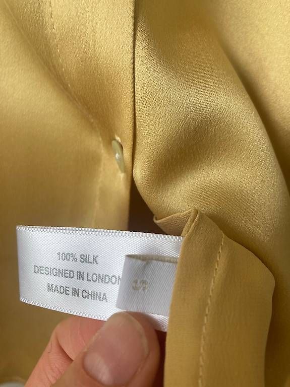 Camicette: Seidenbluse von ASCENO, Grösse S – Usato da Zürich venduto da rundeshaus1 2