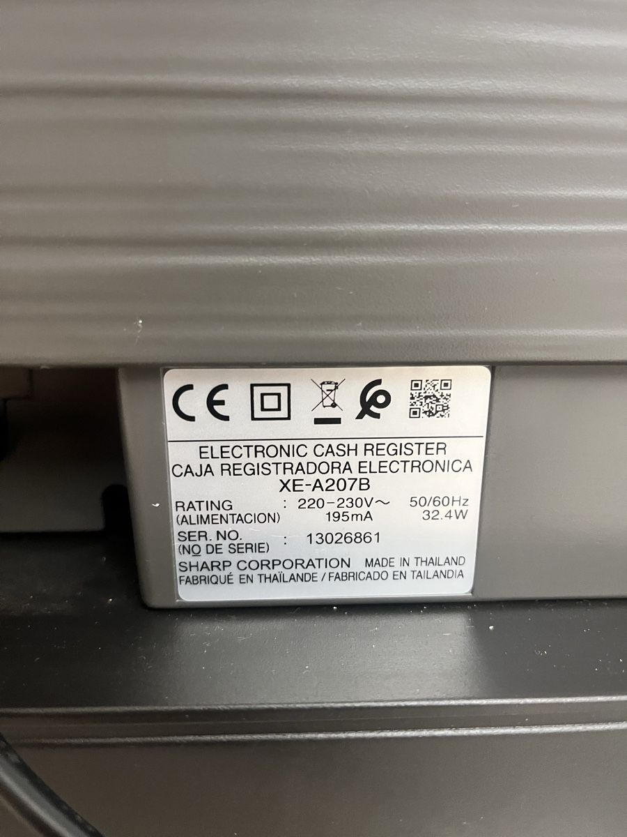 Sharp Kassen: Elektronische Kasse SHARP XE-A207B neuwertig – Neu (gemäss Beschreibung) aus Hergiswil NW von WoDu 7