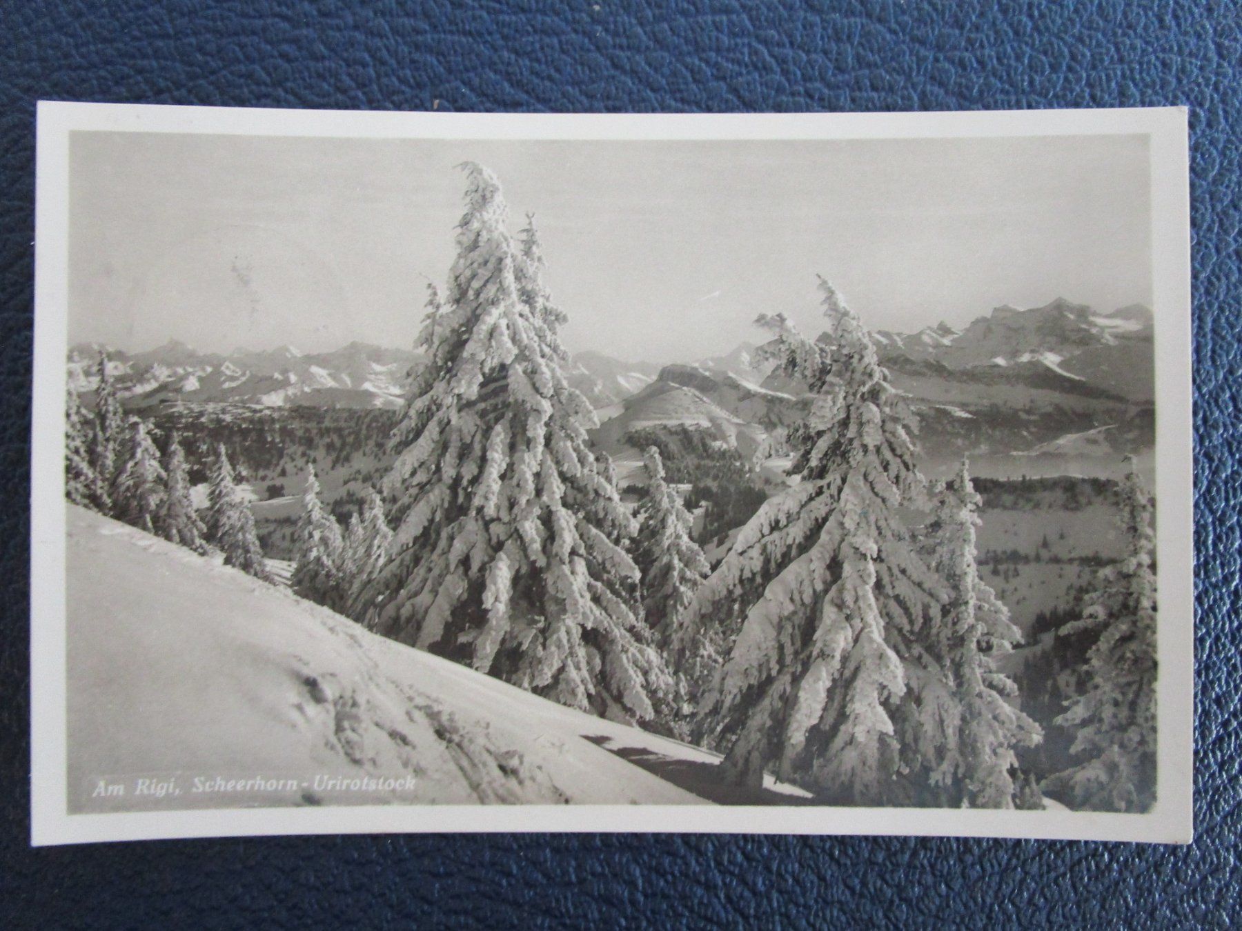 Cartoline postali: 1935: RIGI-Staffelhöhe/ - Kaltbad – Usato da Rubigen venduto da Menthe