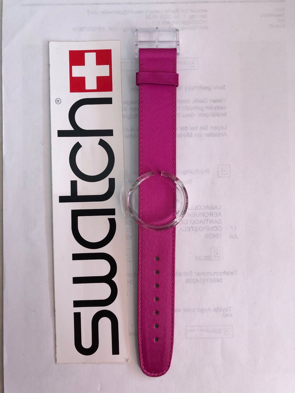 Swatch Orologi: POP Swatch Midi Uhrenarmband – Nuovo (secondo la descrizione) da Biel/Bienne venduto da winnertaco