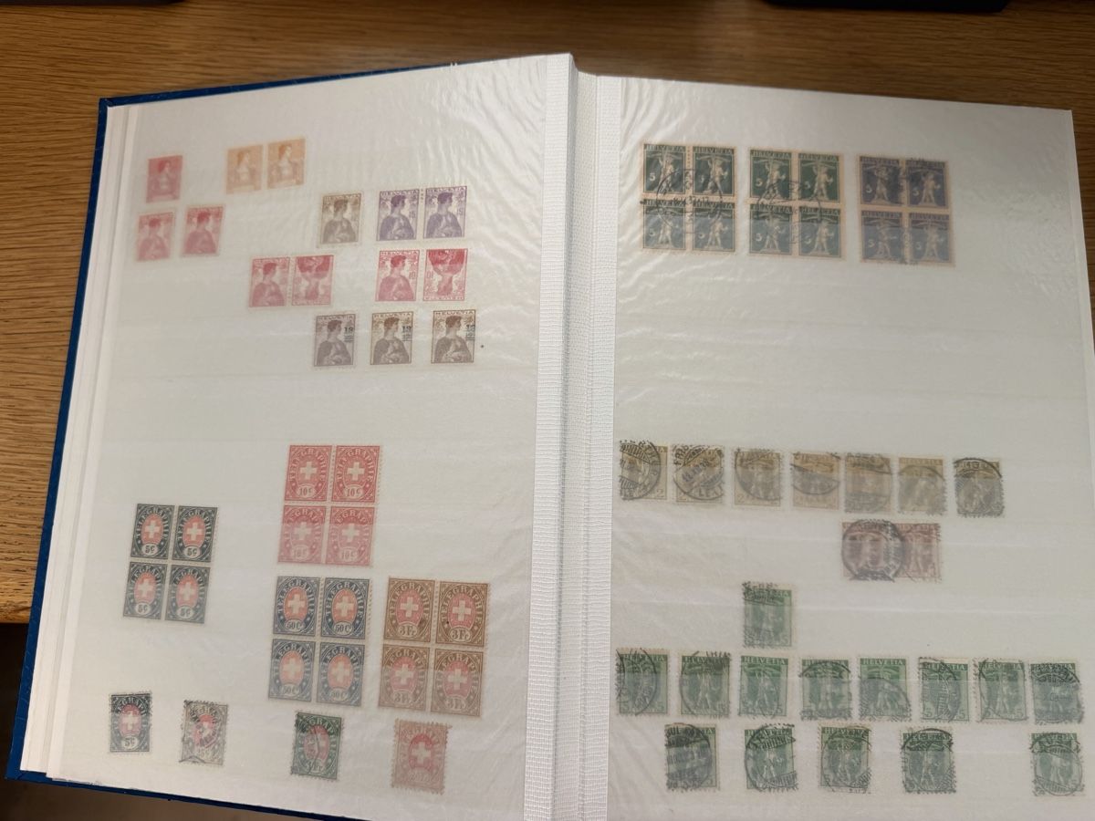 Tutti i francobolli: Album Altschweiz Marken  – Usato da Murgenthal venduto da Tina_4055 2