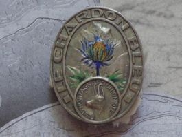 Insigne Le Chardon Bleu - Club montagnard Unioniste (argent)