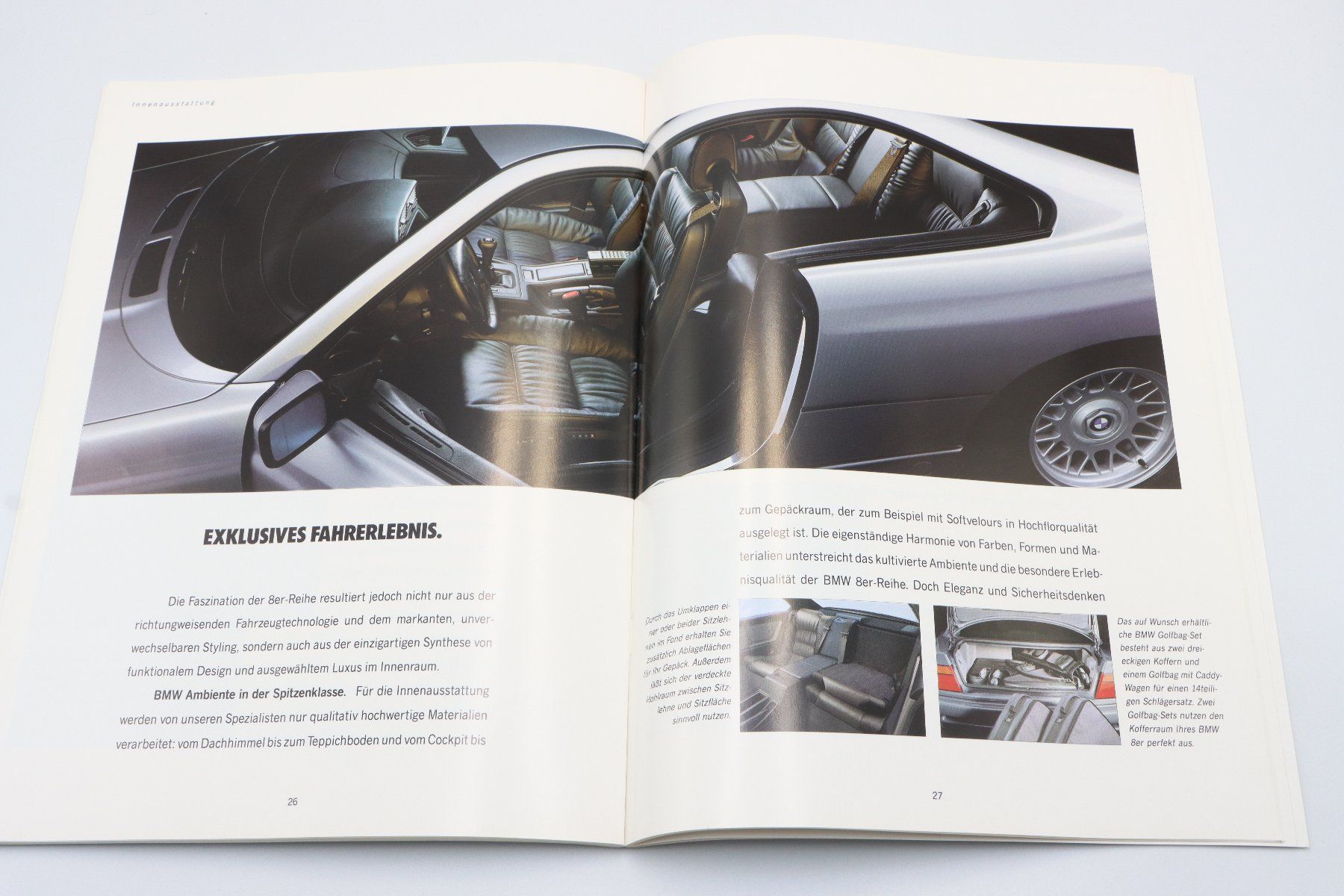 BMW Dokumente: BMW 8er Coupes 1993 Prospekt – Gebraucht aus Bühl b.Aarberg von Collectorpassions 7