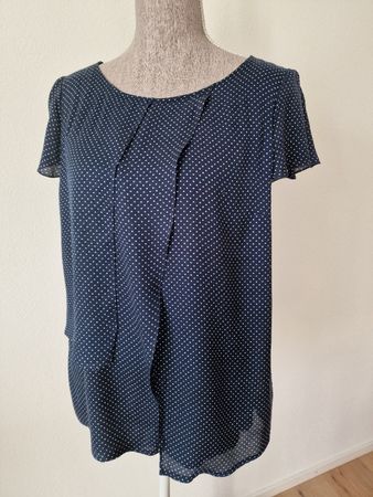 Sommerbluse von Betty Barclay, dunkelblau, Gr. 40