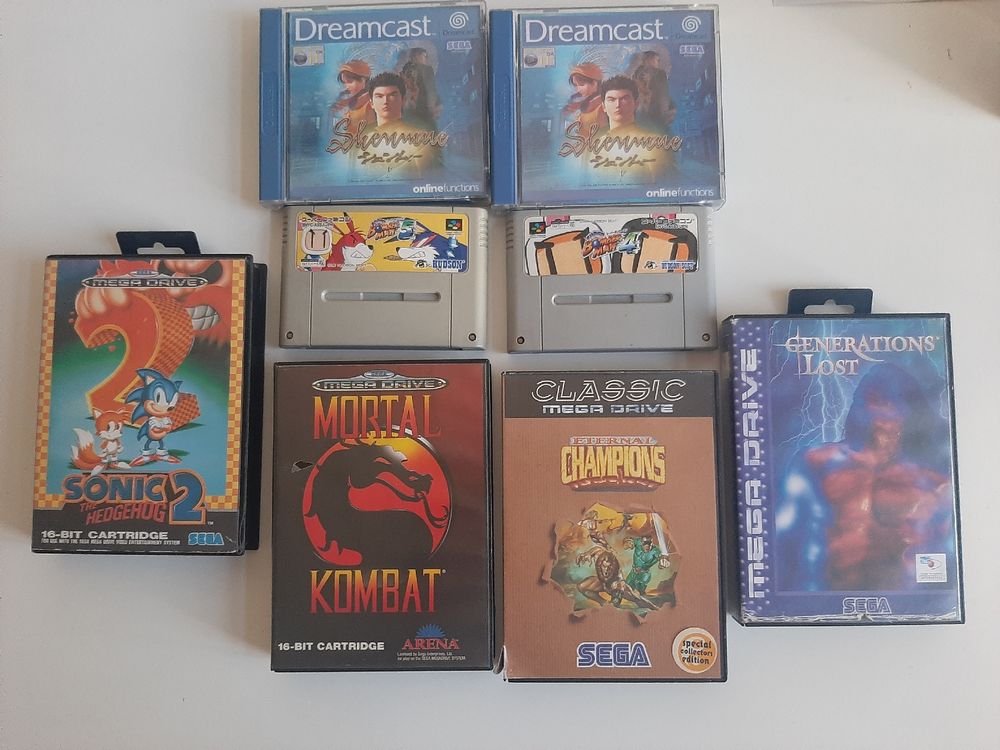 Retrogame lot (Sega, Nintendo) Kaufen auf Ricardo
