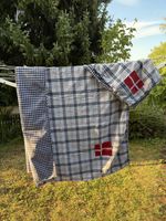 Karierte Bettwäsche 135/200cm Baumwolle