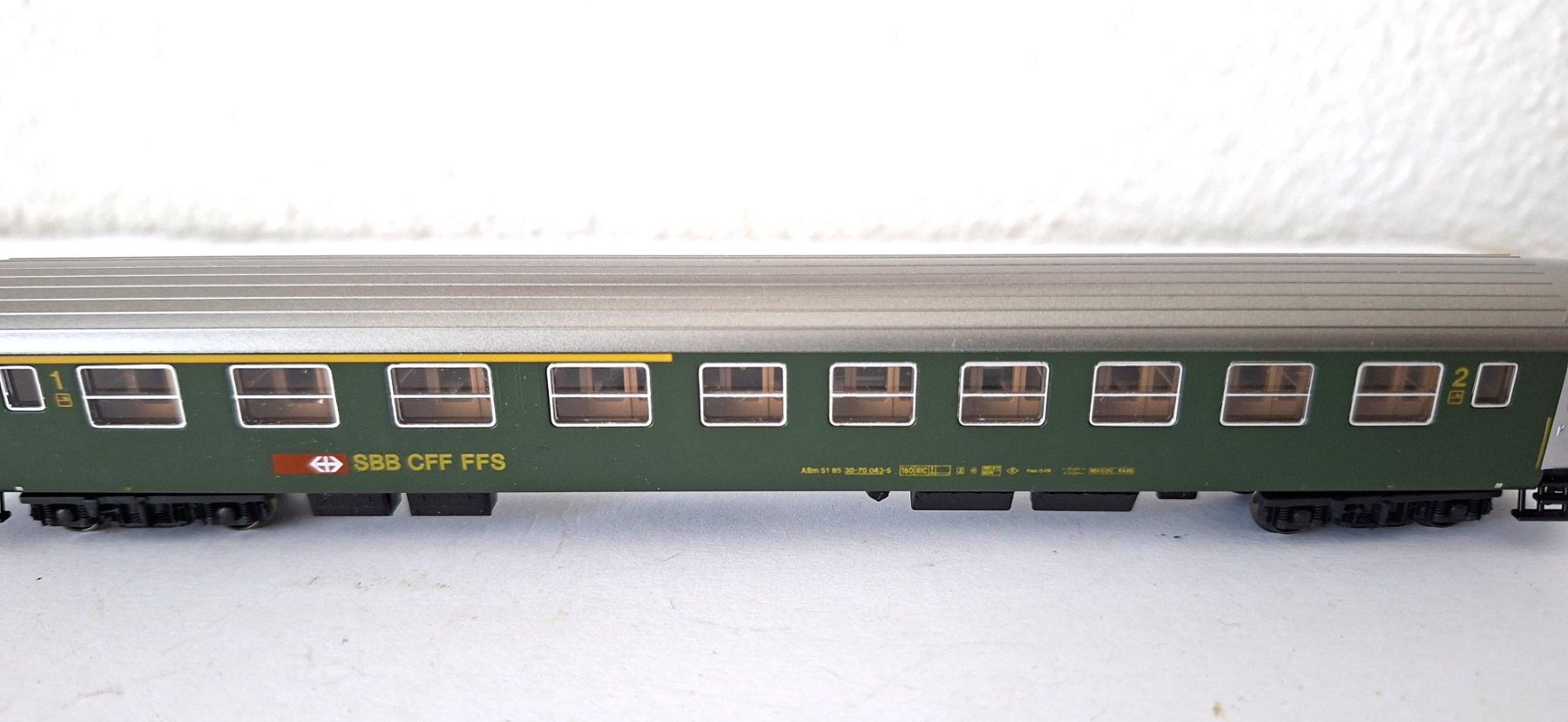Fleischmann Modelleisenbahnen: Kato SBB ABm neue Beschriftung – Neu (gemäss Beschreibung) aus Biberist von Ntrains 1