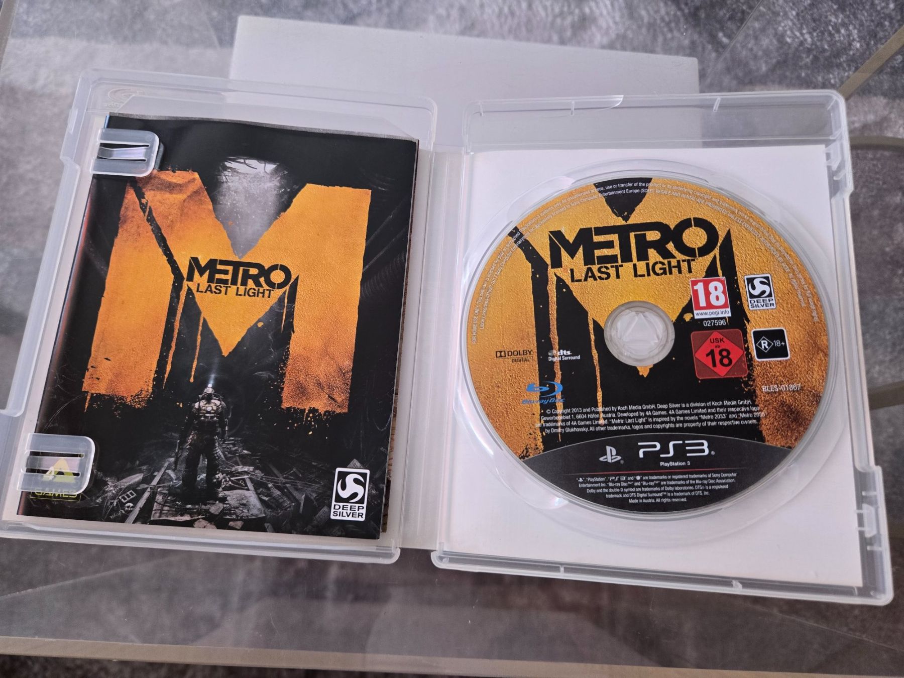 Jeux: Metro Last Light PS3 – D'occasion à Bussigny par Kfdlt 2